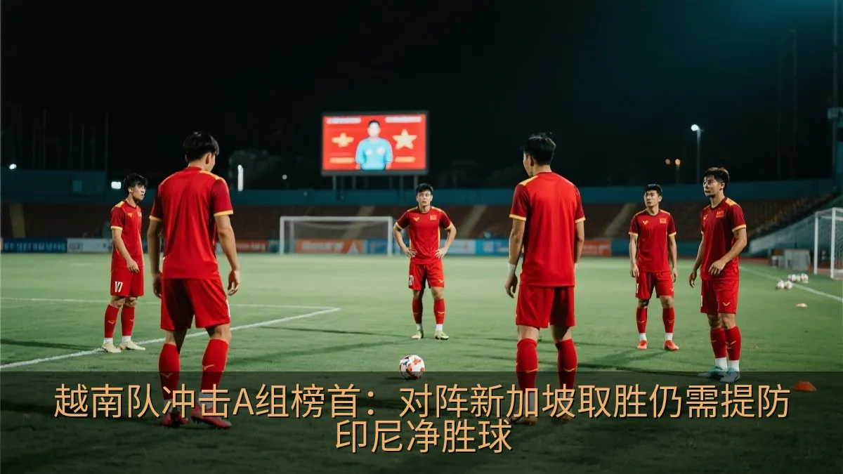 越南队冲击A组榜首：对阵新加坡取胜仍需提防印尼净胜球