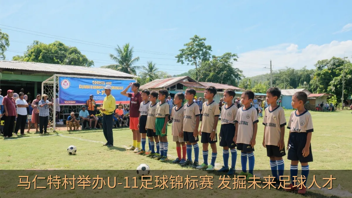 马仁特村举办U-11足球锦标赛 发掘未来足球人才