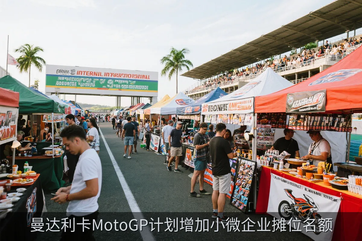 曼达利卡MotoGP计划增加小微企业摊位名额